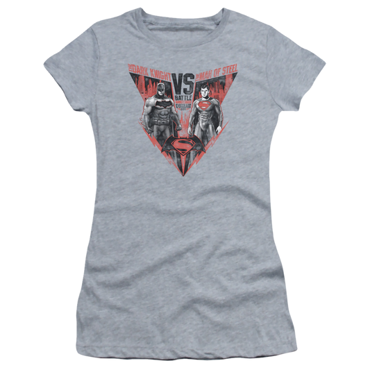 Batman v Superman Batlle For Gotham - Juniors T-Shirt
