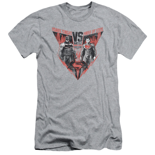 Batman v Superman Batlle For Gotham - Men's Slim Fit T-Shirt Style001