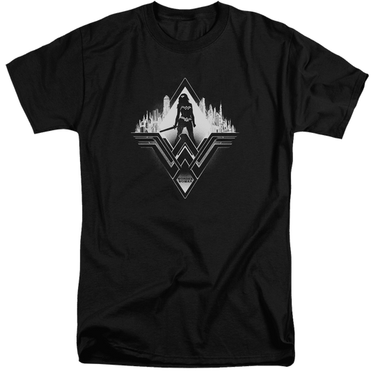 Batman v Superman City Warrior - Men's Tall Fit T-Shirt Style001