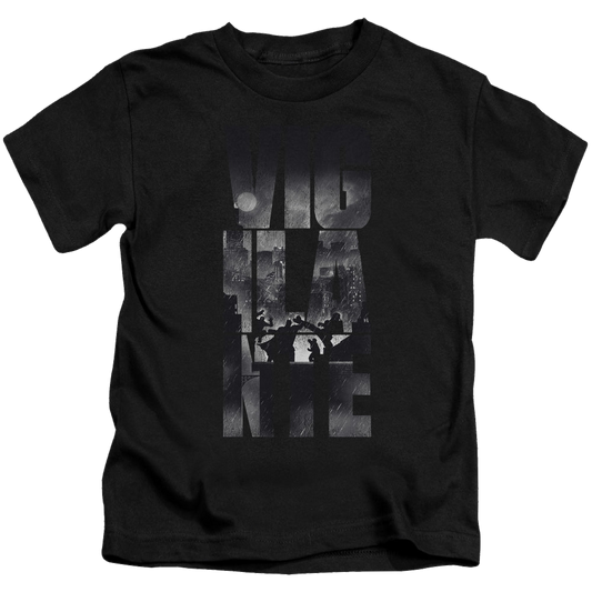 Batman v Superman Rainy Viglante - Kid's T-Shirt