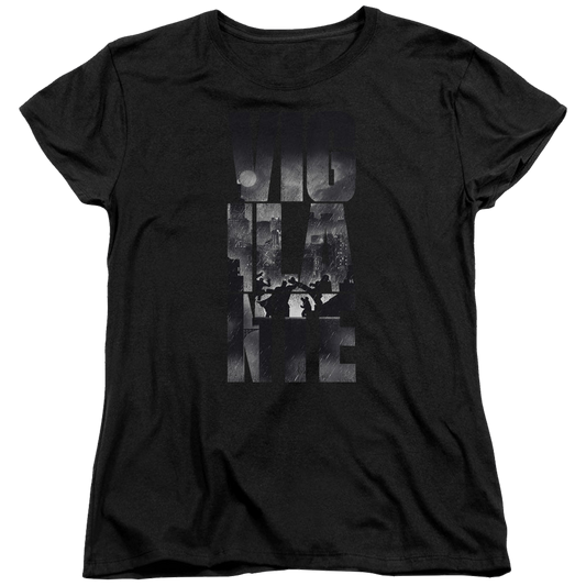 Batman v Superman Rainy Viglante - Women's T-Shirt Style001