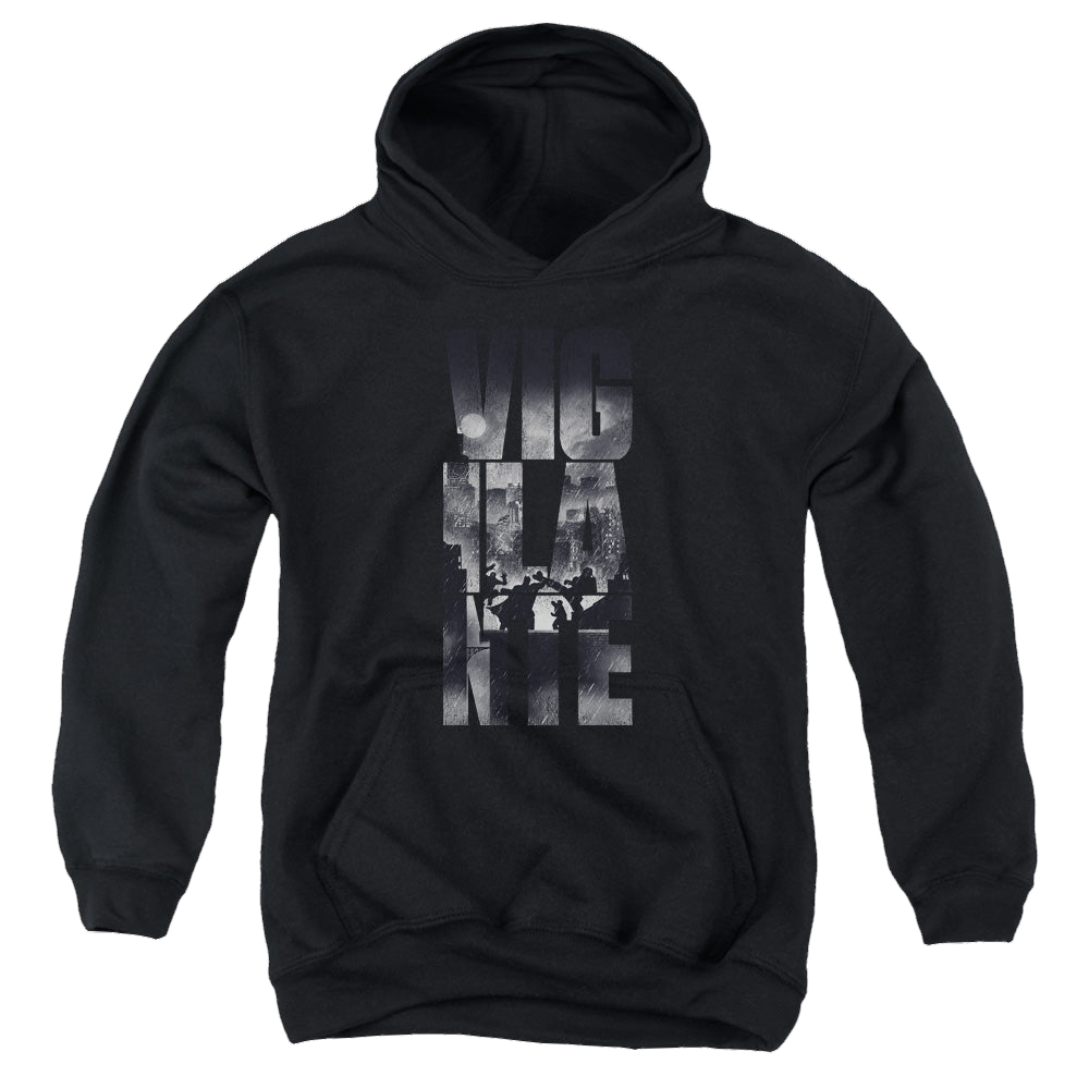 Batman v Superman Rainy Viglante - Youth Hoodie