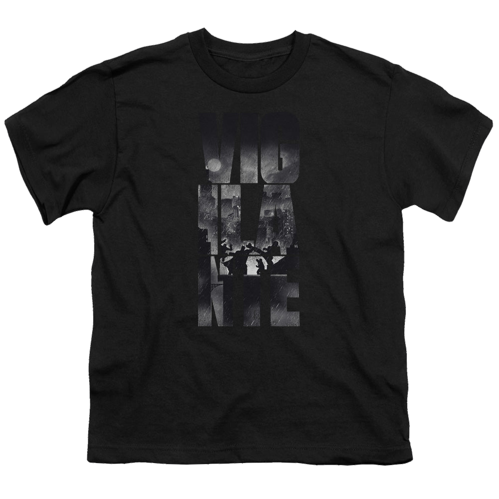 Batman v Superman Rainy Viglante - Youth T-Shirt Style001