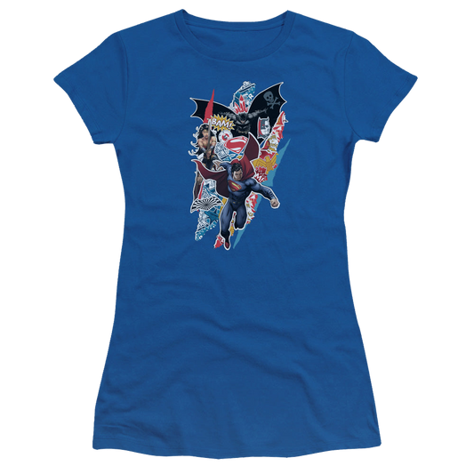 Batman v Superman Batman V Superman Ripped Trio - Juniors T-Shirt Style001