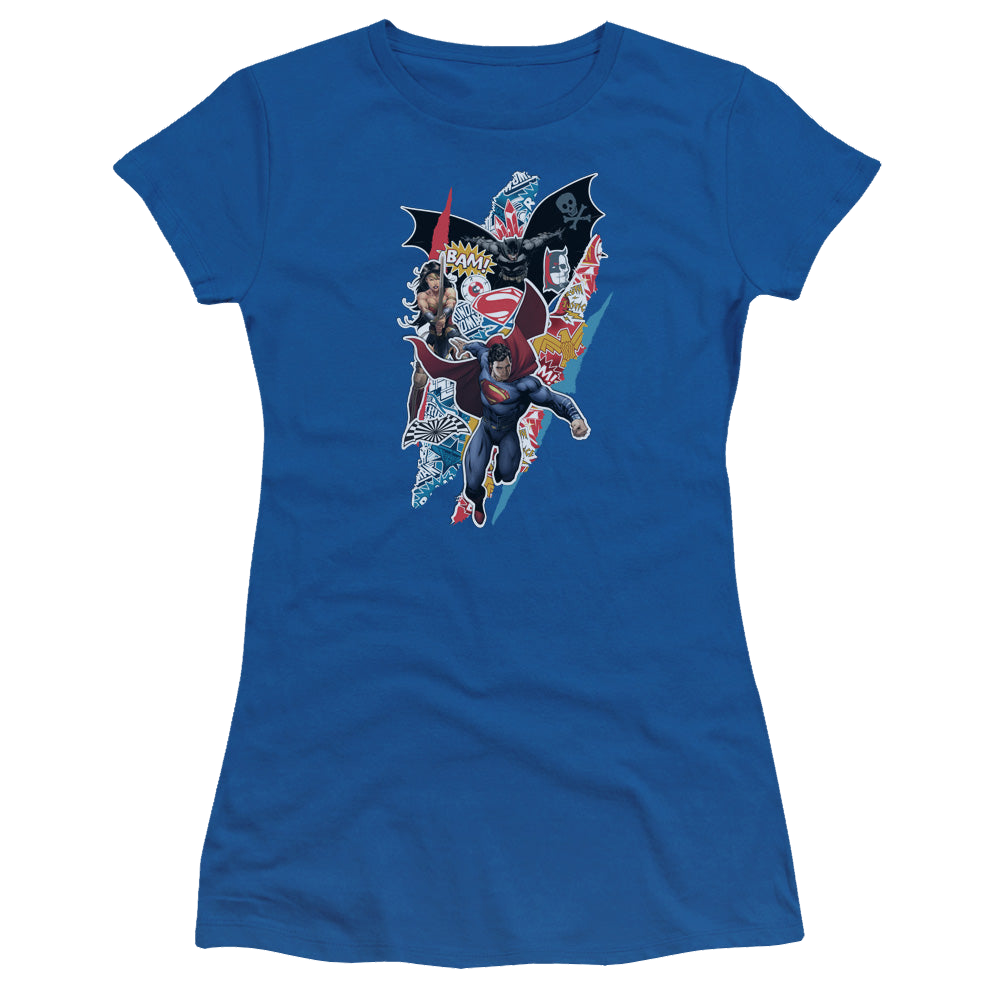 Batman v Superman Batman V Superman Ripped Trio - Juniors T-Shirt