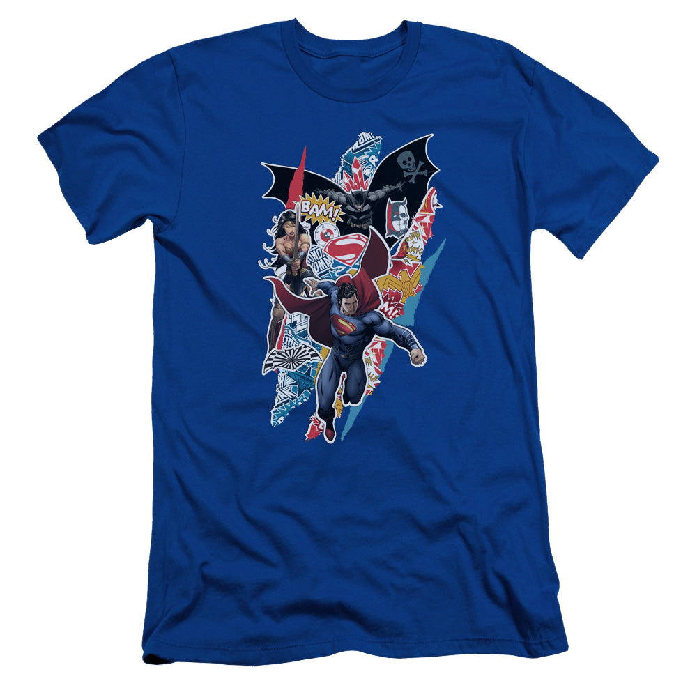 Batman v Superman Batman V Superman Ripped Trio - Men's Slim Fit T-Shirt