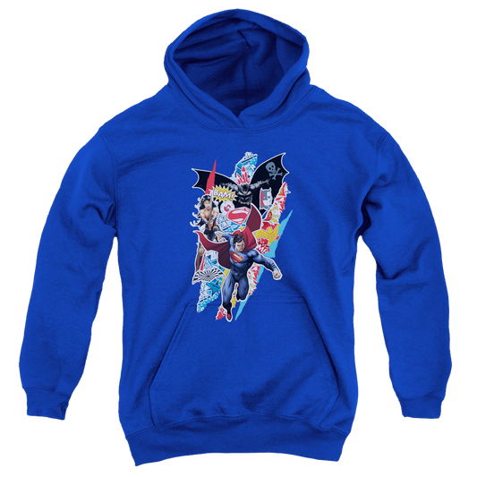 Batman v Superman Batman V Superman Ripped Trio - Youth Hoodie Style001
