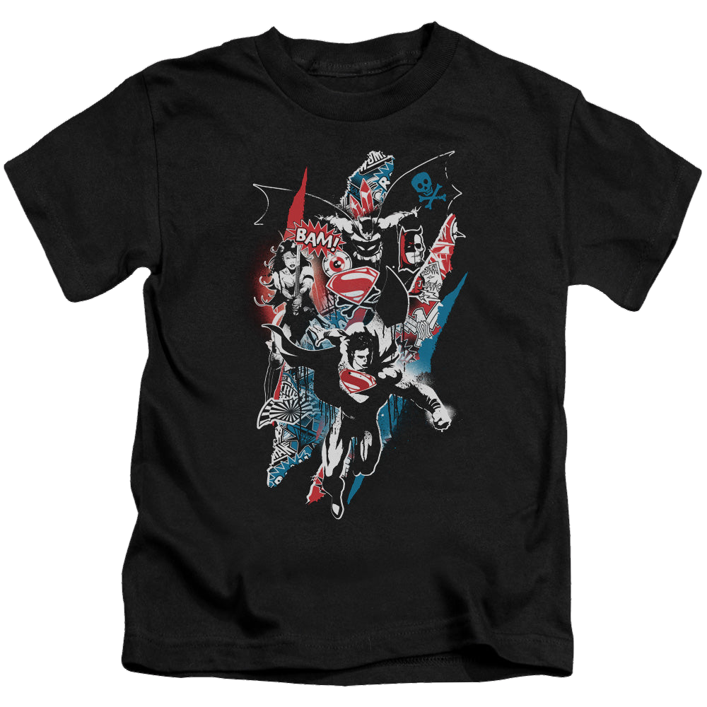 Batman v Superman Ripped Trio 2 - Kid's T-Shirt Style001