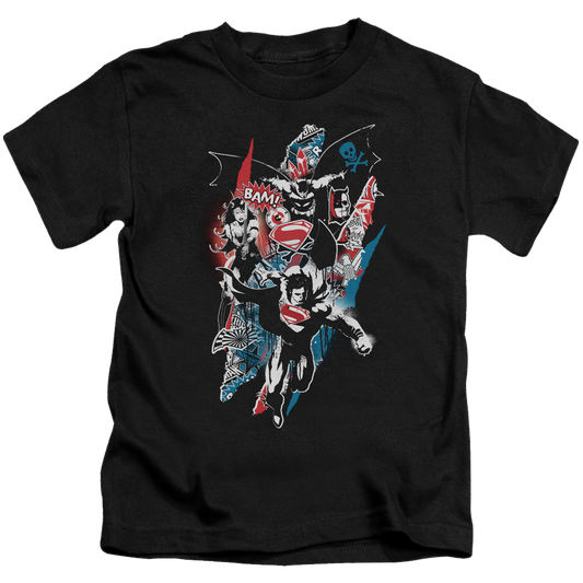 Batman v Superman Ripped Trio 2 - Kid's T-Shirt Style001