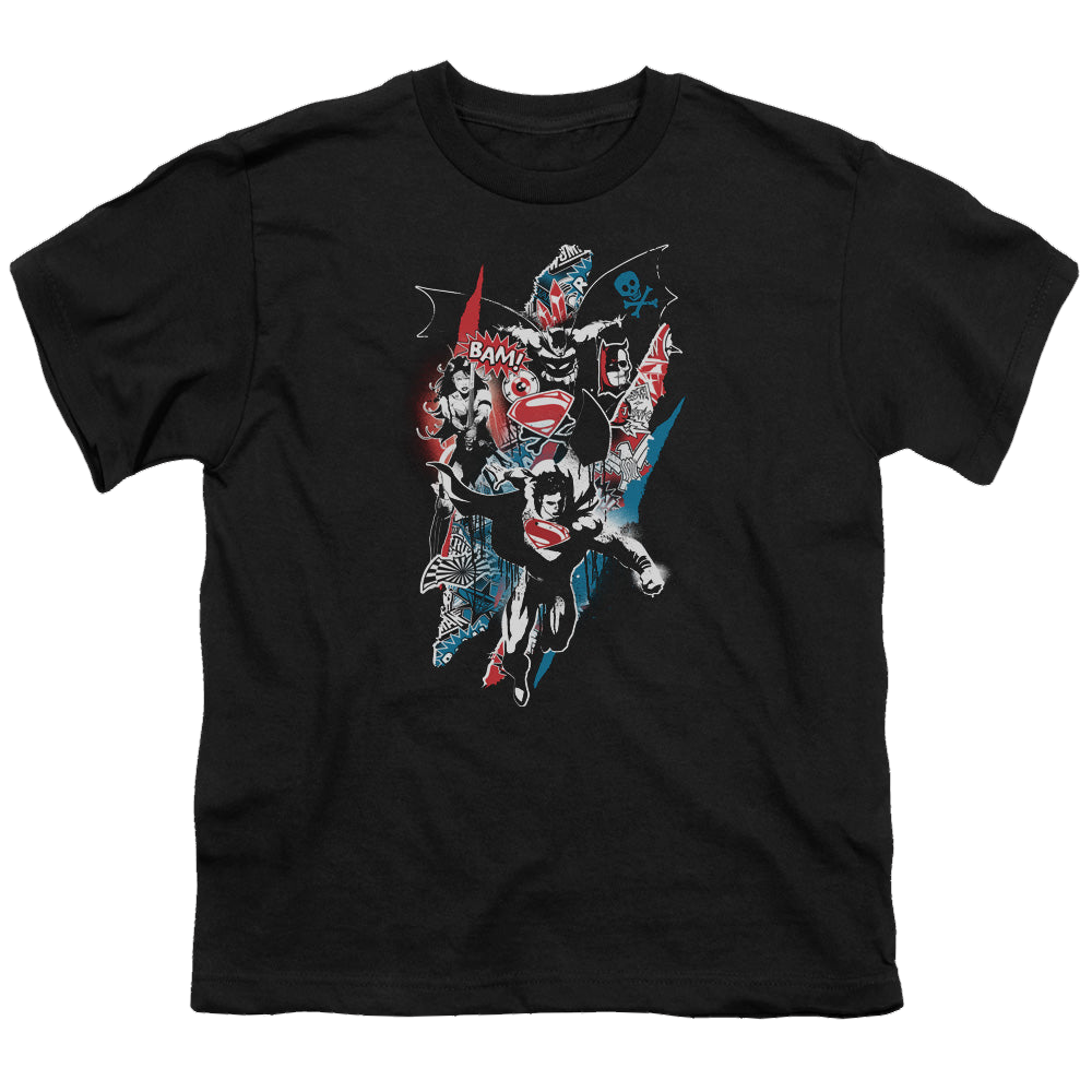 Batman v Superman Ripped Trio 2 - Youth T-Shirt Style001