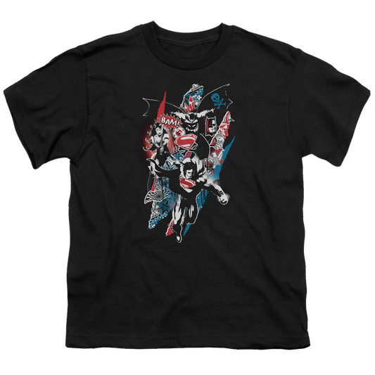 Batman v Superman Ripped Trio 2 - Youth T-Shirt