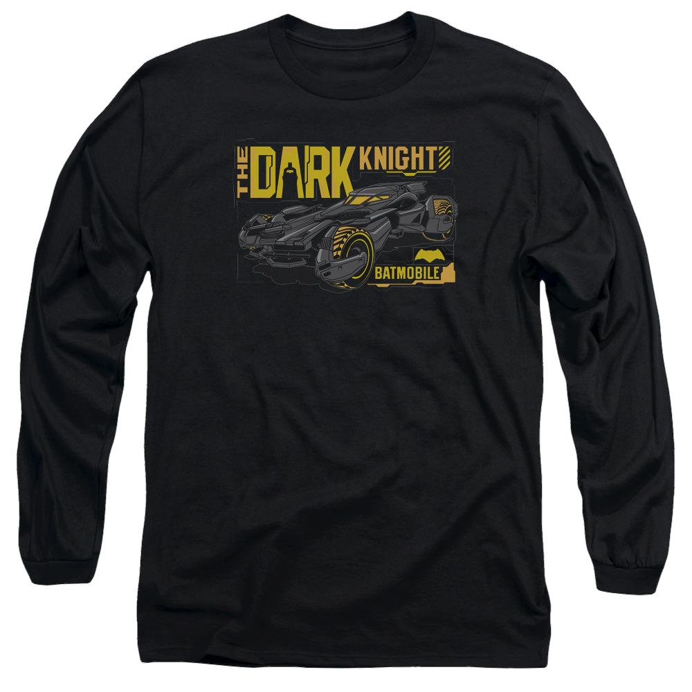 Batman v Superman Mobil Dark Knight - Men's Long Sleeve T-Shirt