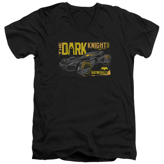 Batman v Superman Mobil Dark Knight - Men's V-Neck T-Shirt