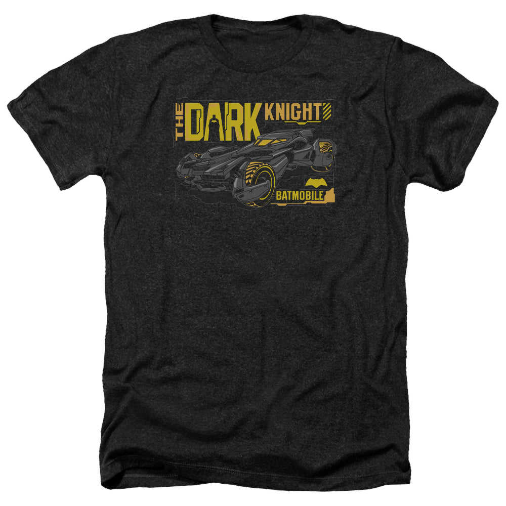 Batman v Superman Mobil Dark Knight - Men's Heather T-Shirt