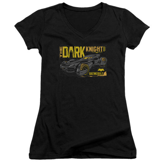 Batman v Superman Mobil Dark Knight - Juniors V-Neck T-Shirt