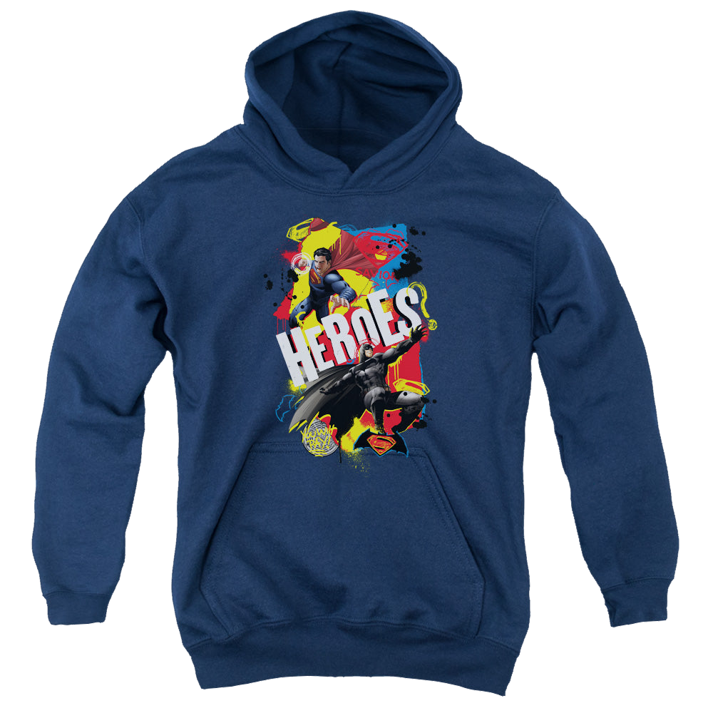 Batman v Superman Double Hero - Youth Hoodie
