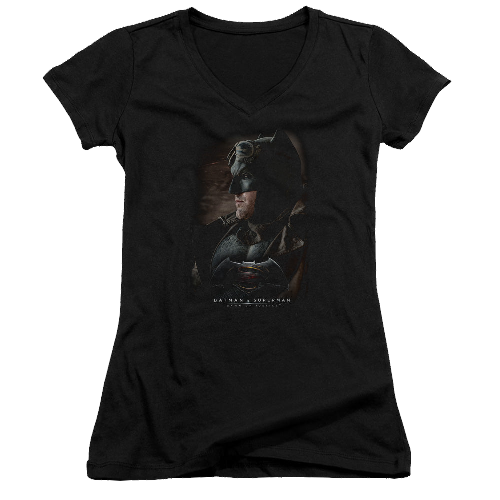 Batman v Superman Desert Gear - Juniors V-Neck T-Shirt Style001