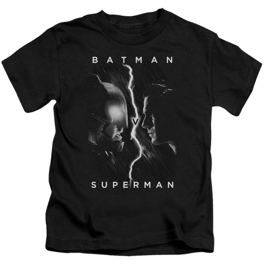 Batman v Superman Face To Face - Kid's T-Shirt