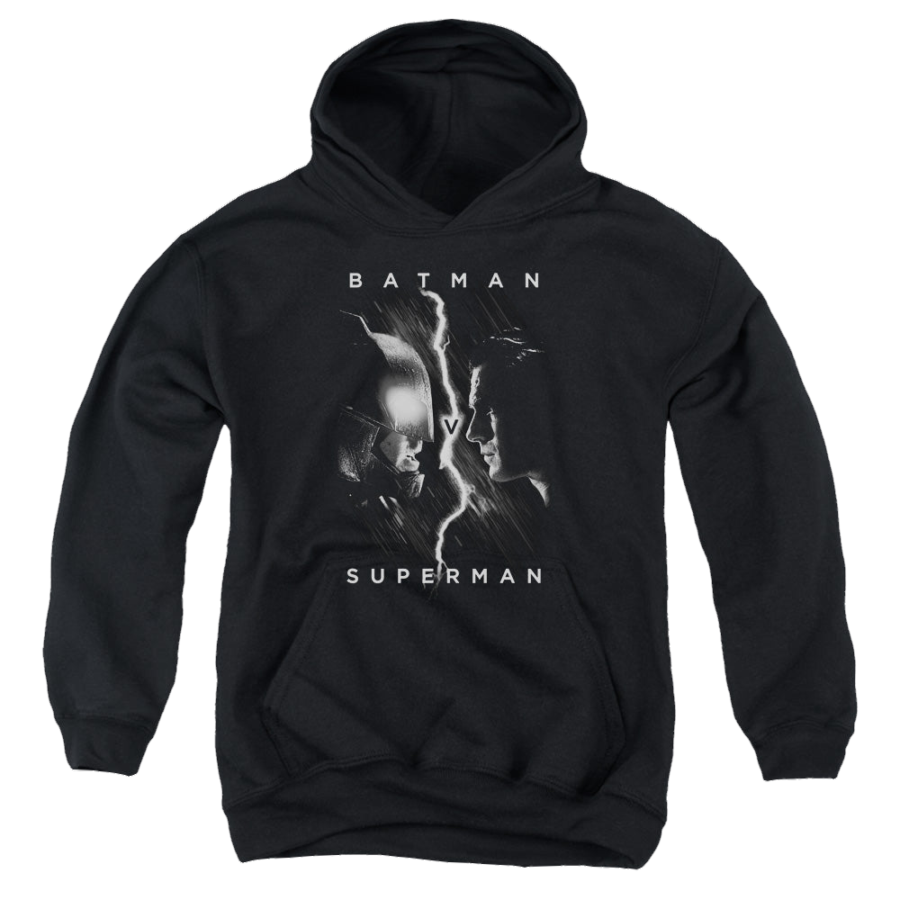 Batman v Superman Face To Face - Youth Hoodie
