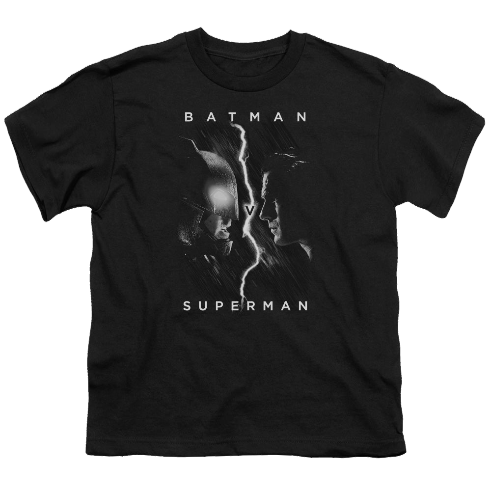 Batman v Superman Face To Face - Youth T-Shirt Style001