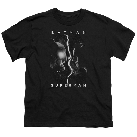 Batman v Superman Face To Face - Youth T-Shirt