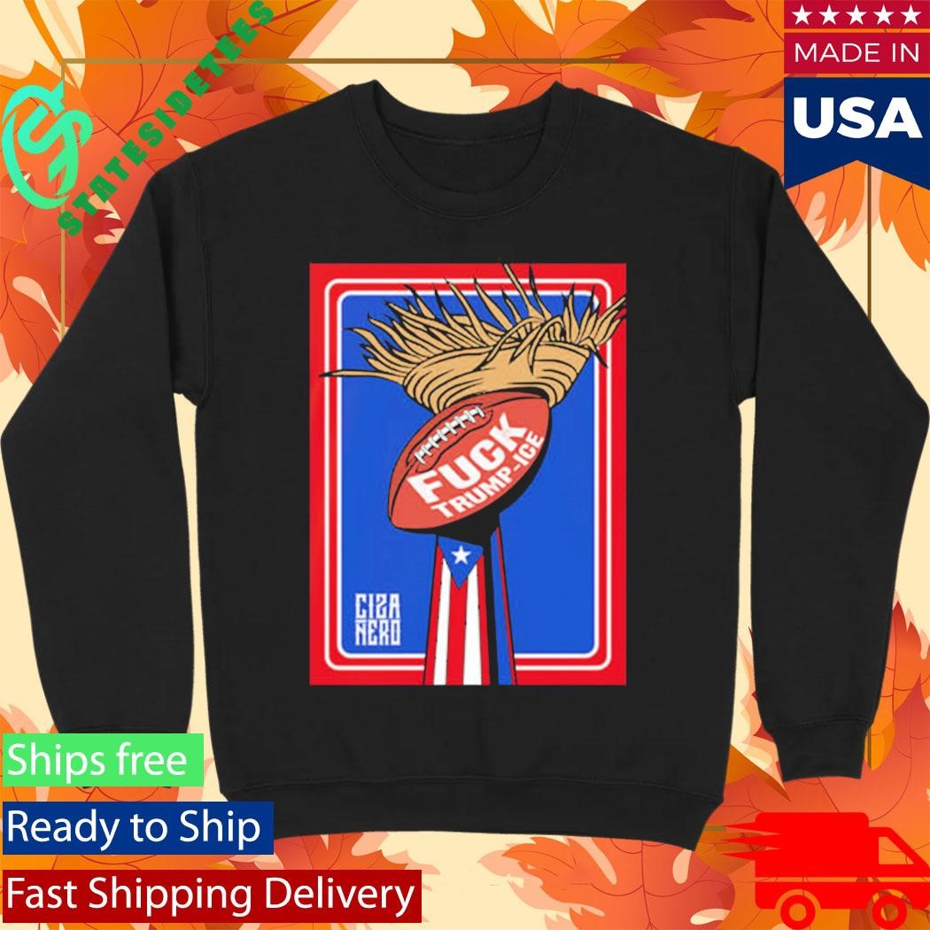 Bad Bunny At The Super Bowl LX 2026 Raises Flag Resistance Latino Power Fuck Trump Ice Shirt