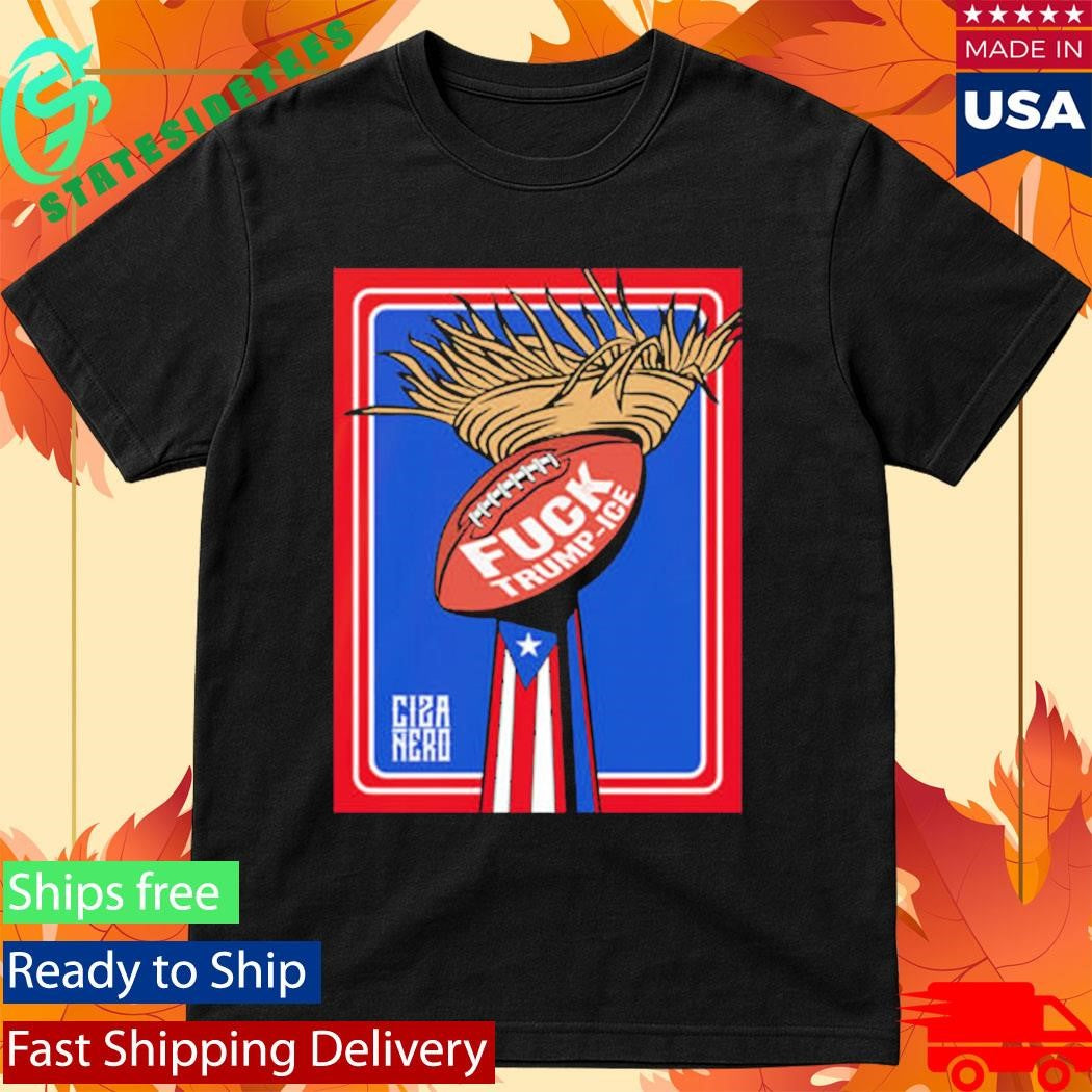 Bad Bunny At The Super Bowl LX 2026 Raises Flag Resistance Latino Power Fuck Trump Ice Shirt