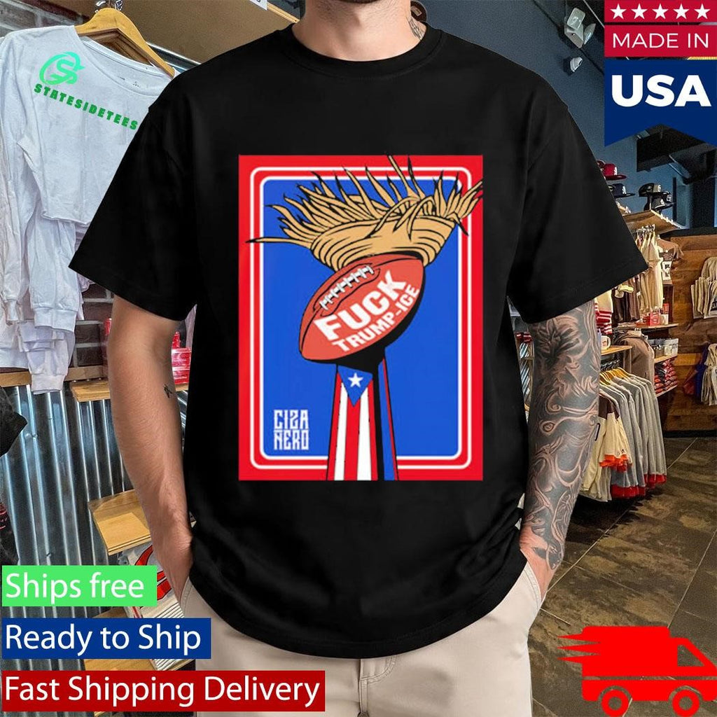 Bad Bunny At The Super Bowl LX 2026 Raises Flag Resistance Latino Power Fuck Trump Ice Shirt