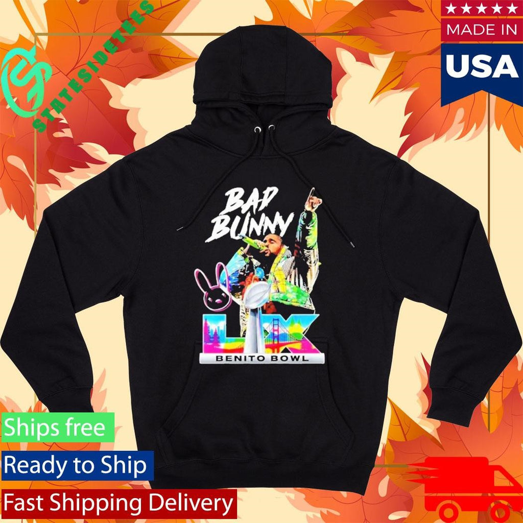 Bad Bunny LX Benito Bowl Puerto Rico Football 2026 T-Shirt