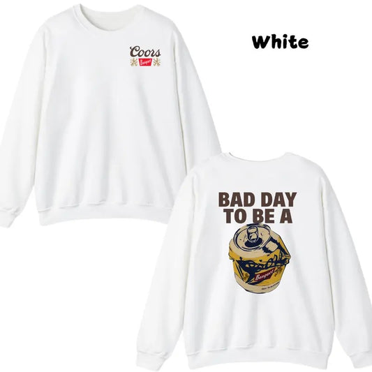 Bad Day To Be A Coors Banquet 2 Sides Sweatshirt, Coors Banquet Tshirt Full Color For Men And Women Tshirt, Coors Banquet Beer Hoodie Classic Crewneck