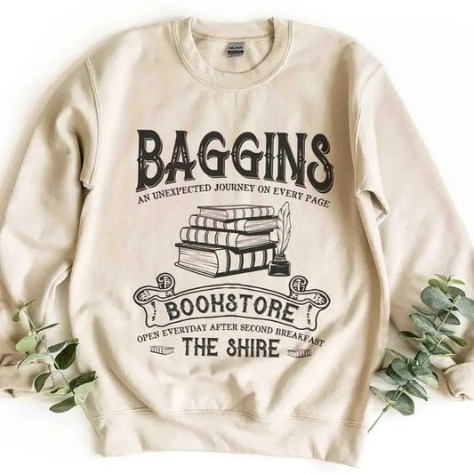 Baggins Bookstore Sweatshirt, Shirt, Hoodie