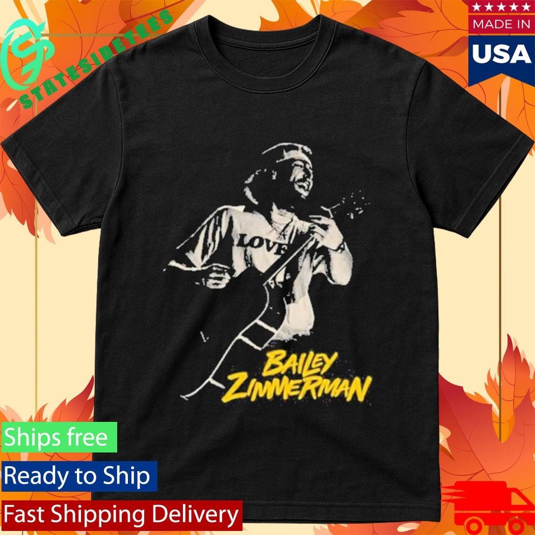 Bailey Zimmerman Different Night Same Rodeo Photo 2026 Tour Shirt