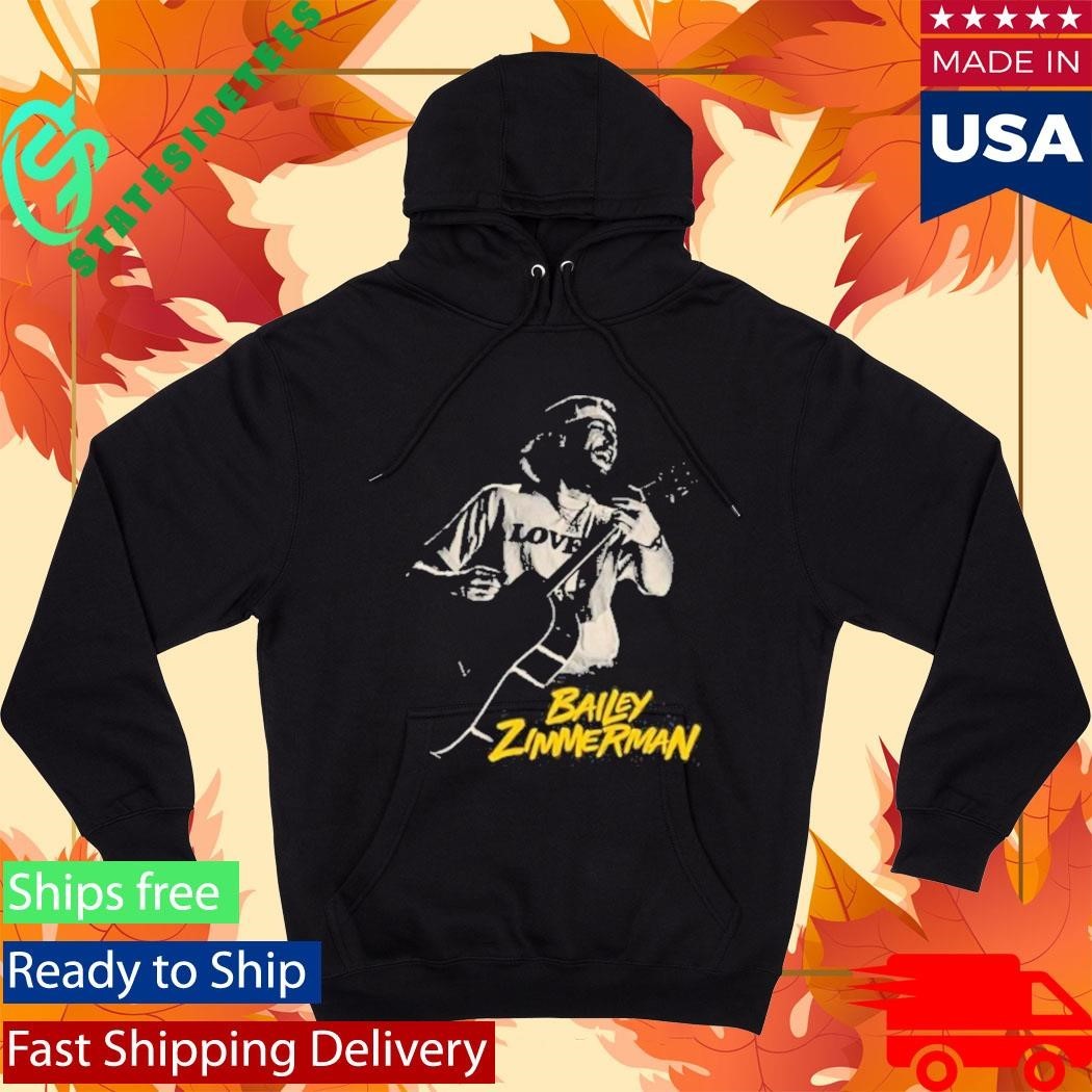 Bailey Zimmerman Different Night Same Rodeo Photo 2026 Tour Shirt