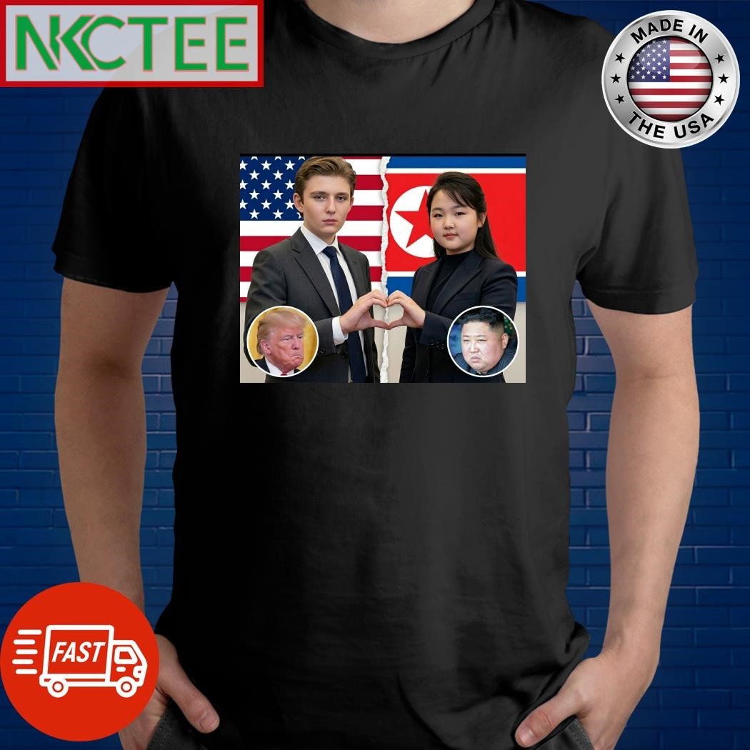 Barron Trump Kim Ju Ae love meme tee