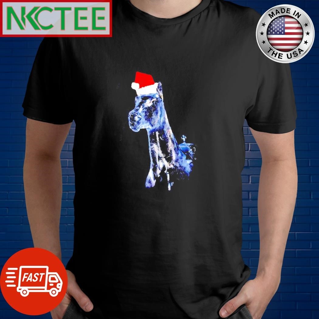 Beyonce horse wear Santa hat shirt
