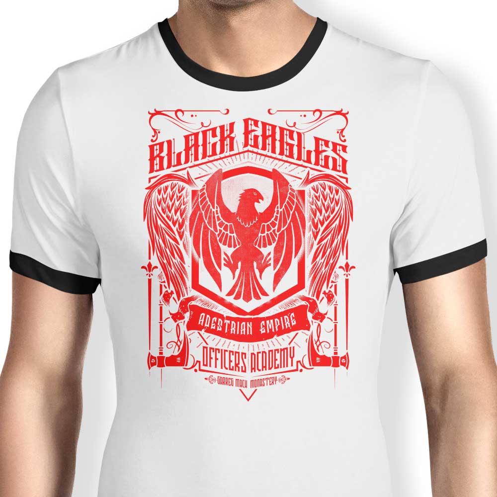 Black Eagles Officer - Ringer T-Shirt