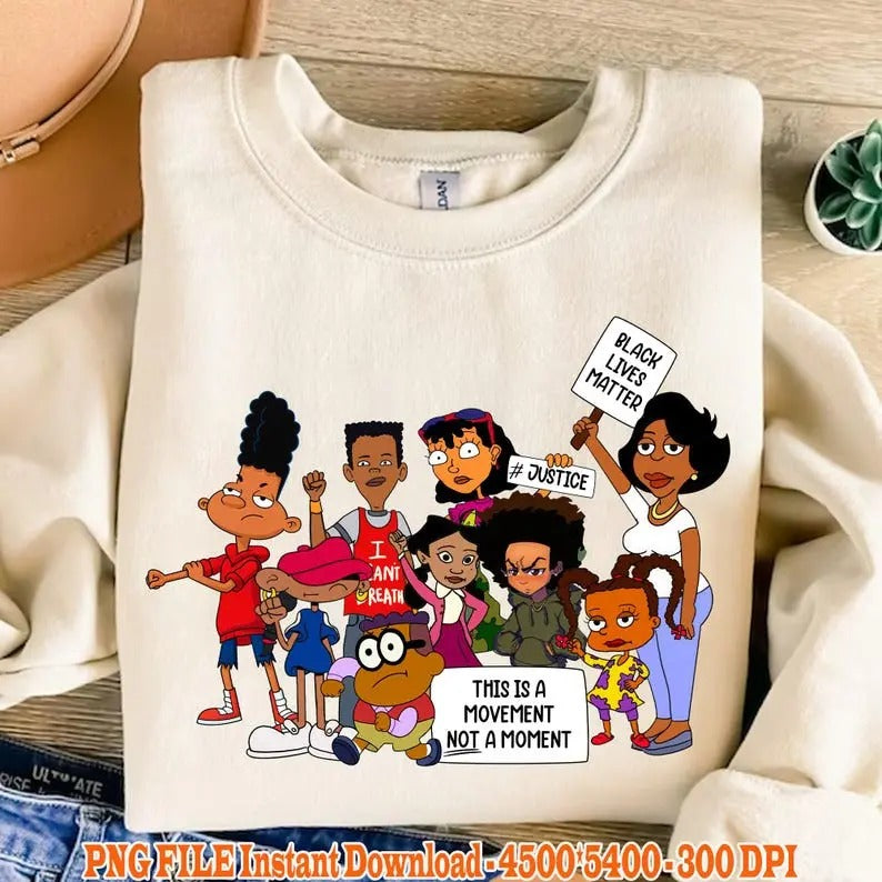 Black Lives Matter T-shirt,sweatshirt,hoodie, Cartoon Characters, Black History, Digital Designs For Shirts - We Are Black History, Black Pride