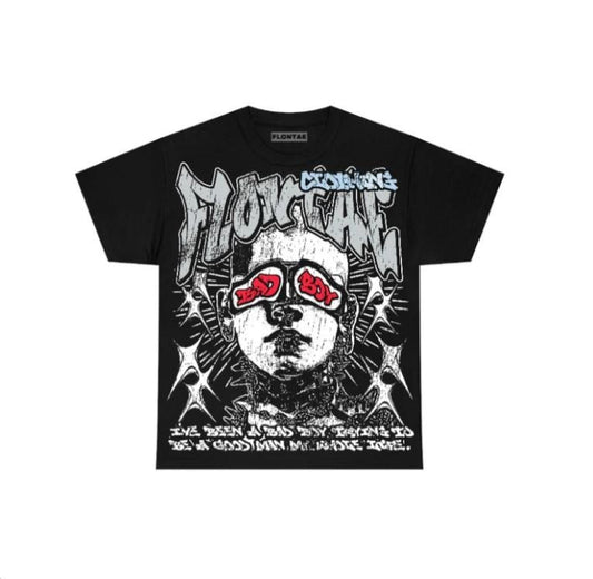 Black Metallic Reimagined 5s T-Shirt Be Good Graphic Tee