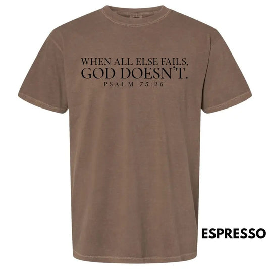 Black Psalm 73 Comfort Colors T-Shirt 'NLB'