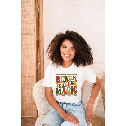 Black Teacher Magic Shirt, Proud Black Teacher, Black Teacher Sweatshirt, Black History Month Teacher Tee, African American Teacher Shirt