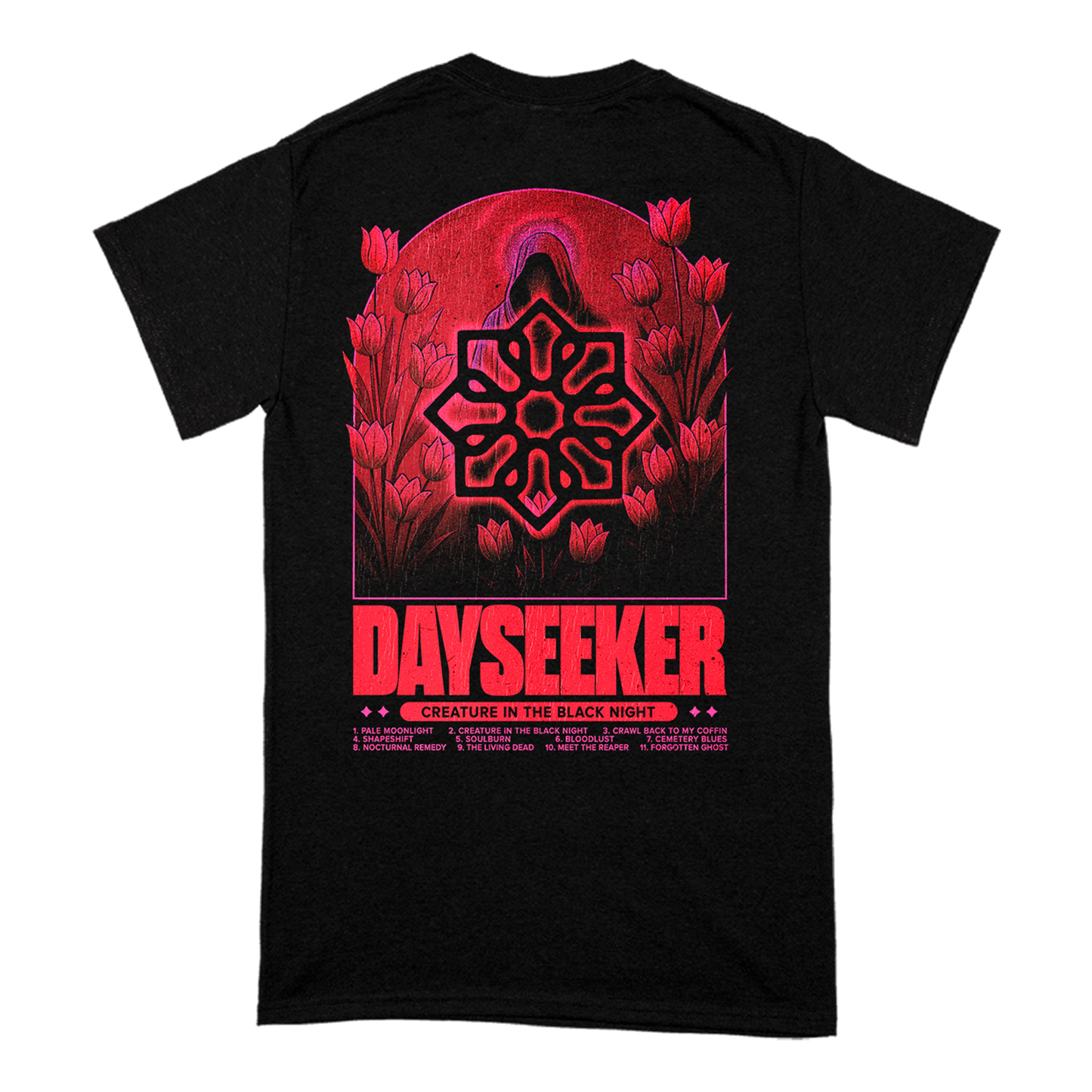 "Creature In The Black Night" T-Shirt
