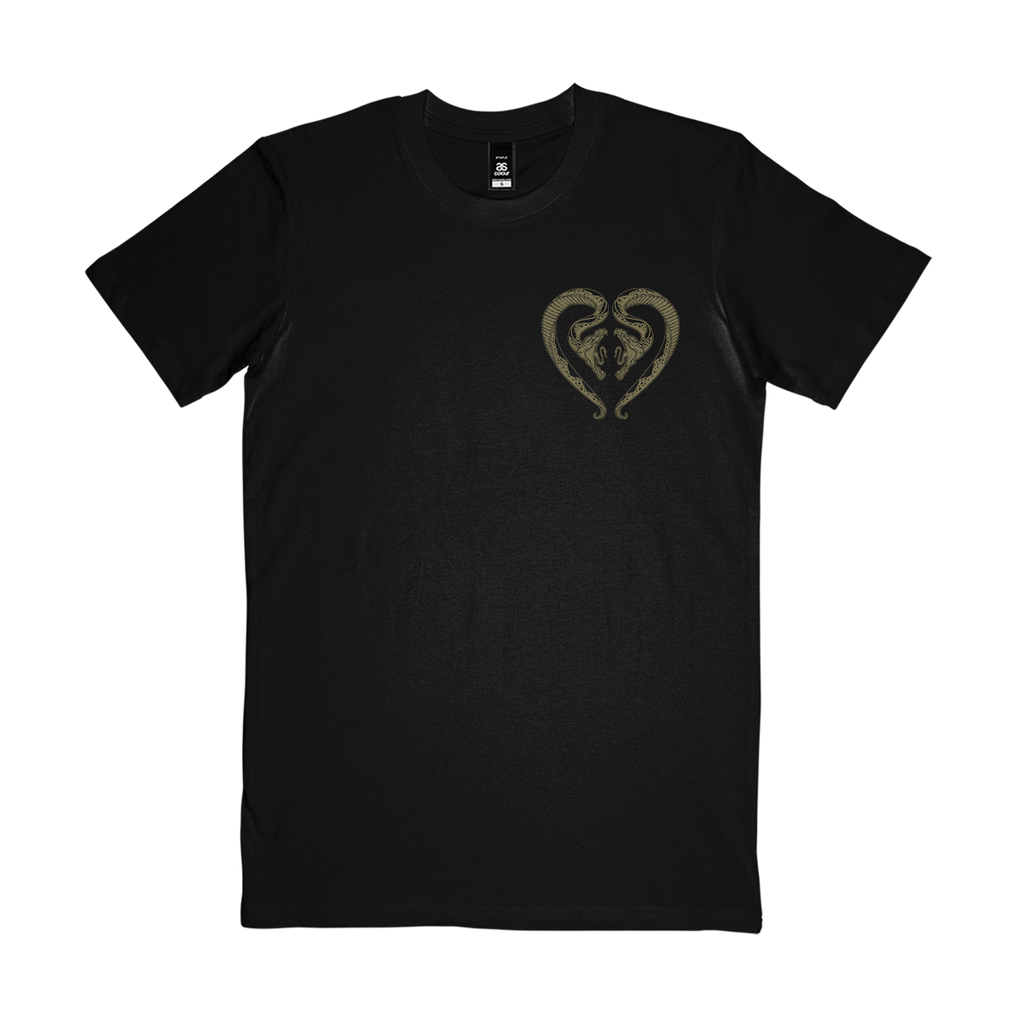 "Snakes" Black T-Shirt