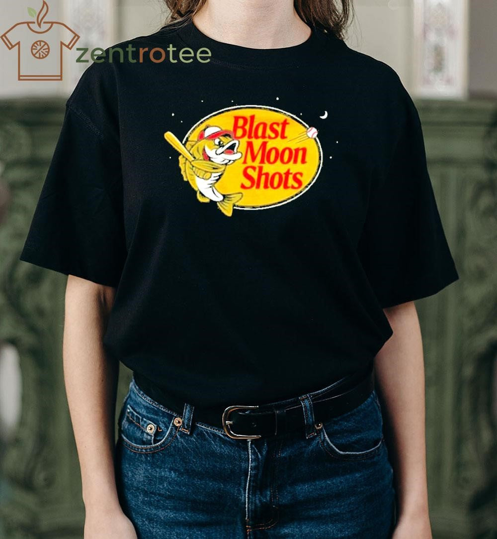 Blast Moon Shots fish batting baseball tee