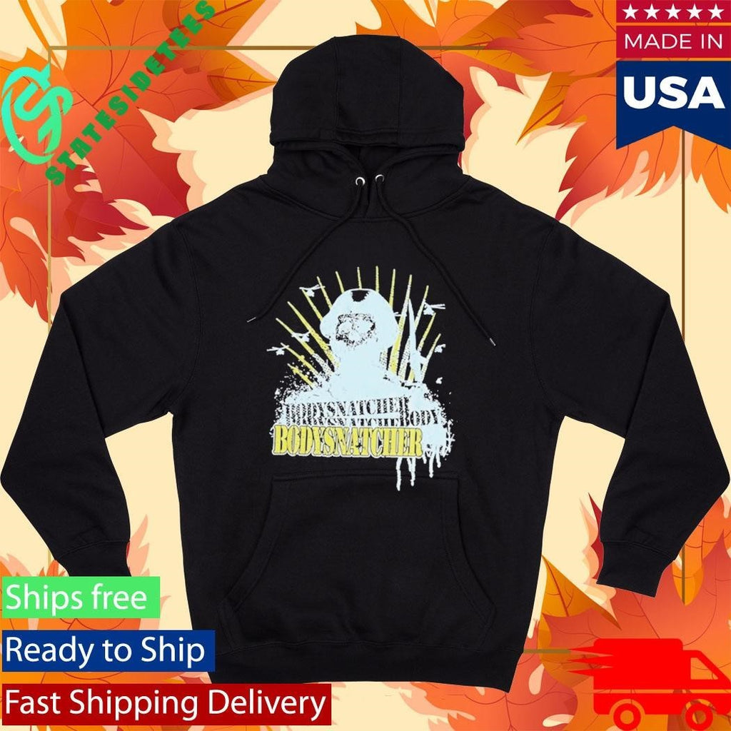 Bodysnatcher Helicopter Yellow Logo T-Shirt