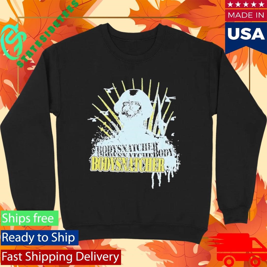 Bodysnatcher Helicopter Yellow Logo T-Shirt