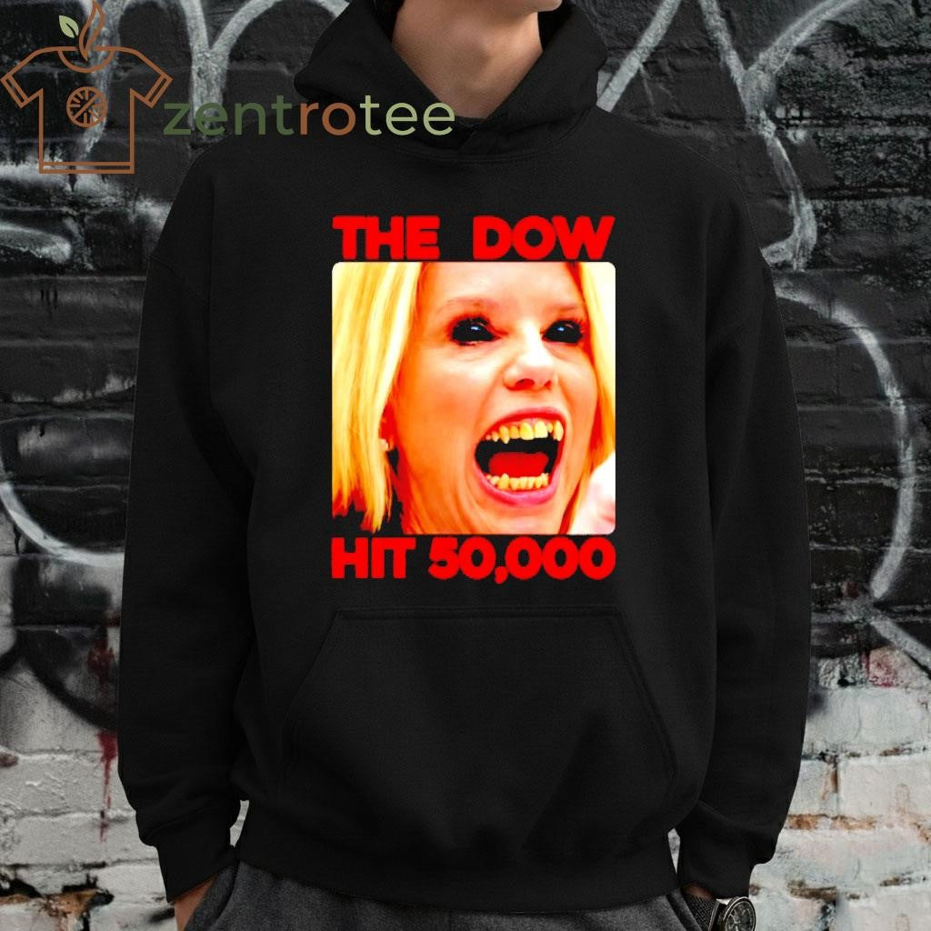 Bondi The DOW Hit 50000 meme evil Pamela Reif tee