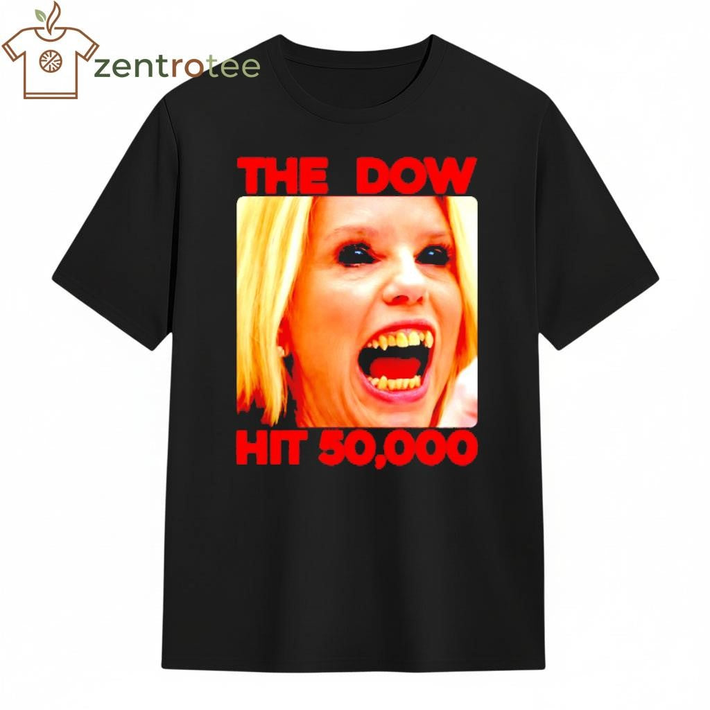 Bondi The DOW Hit 50000 meme evil Pamela Reif tee