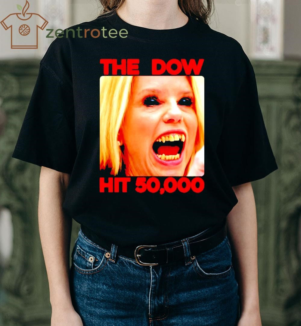 Bondi The DOW Hit 50000 meme evil Pamela Reif tee