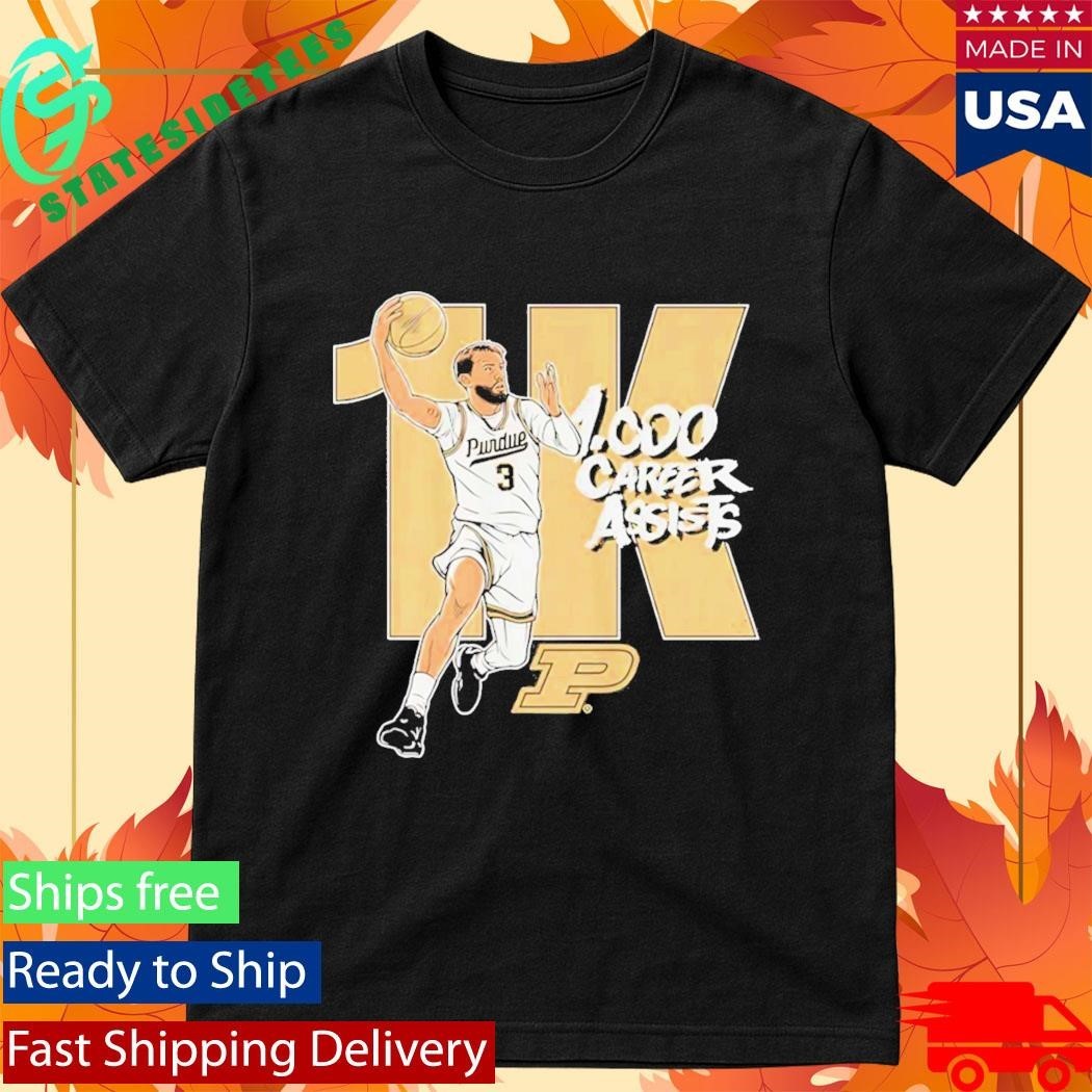 Braden Smith Purdue Boilermakers Basketball 1000 Assists Shirt