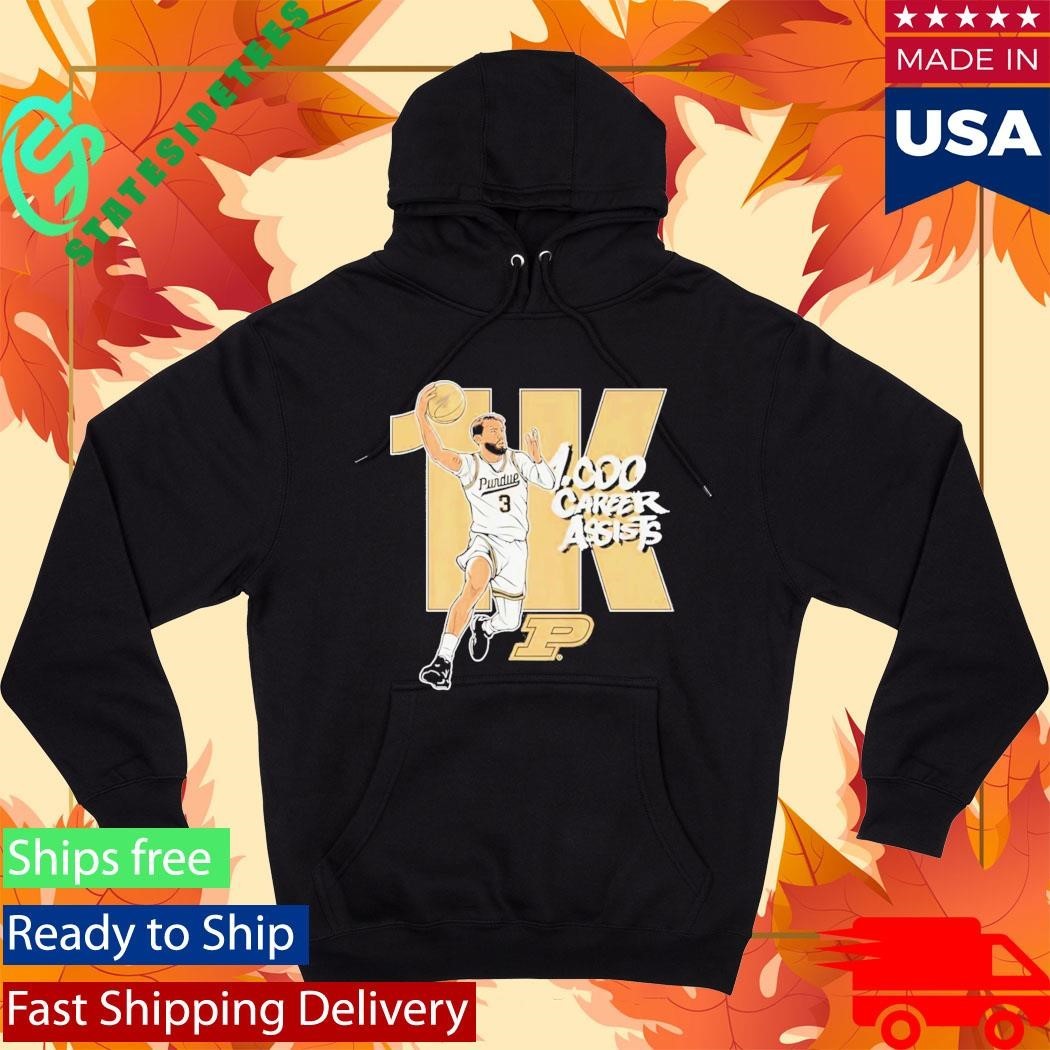 Braden Smith Purdue Boilermakers Basketball 1000 Assists Shirt